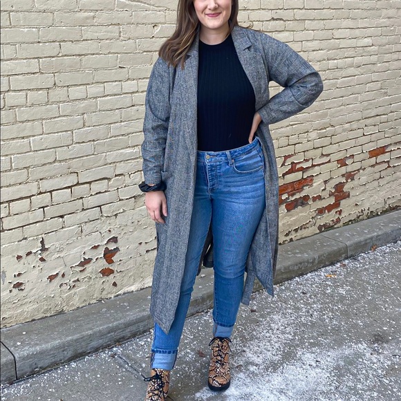 ❤️HP❤️Belted Trench Coat - Picture 7 of 10